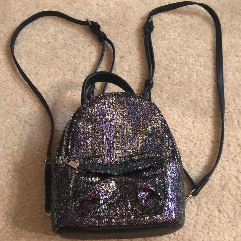 Small Sequin Backpack